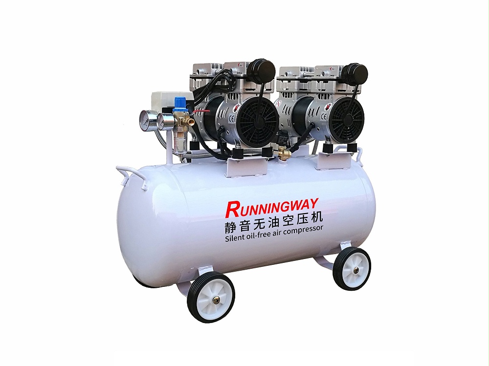 實(shí)驗(yàn)室靜音無(wú)油活塞式空壓機(jī)